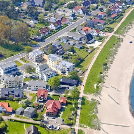 Strandvilla Boeck 10 Strandnah, Balkon, Meerblick Glowe